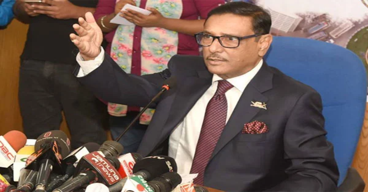 বিএনপির জোটের বাজার ভেঙে যাচ্ছে : ওবায়দুল কাদের