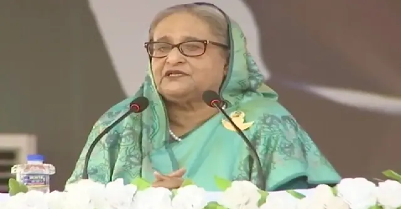 নৌকায় ভোট না দিলে দেশ স্বাধীন হতো না : প্রধানমন্ত্রী