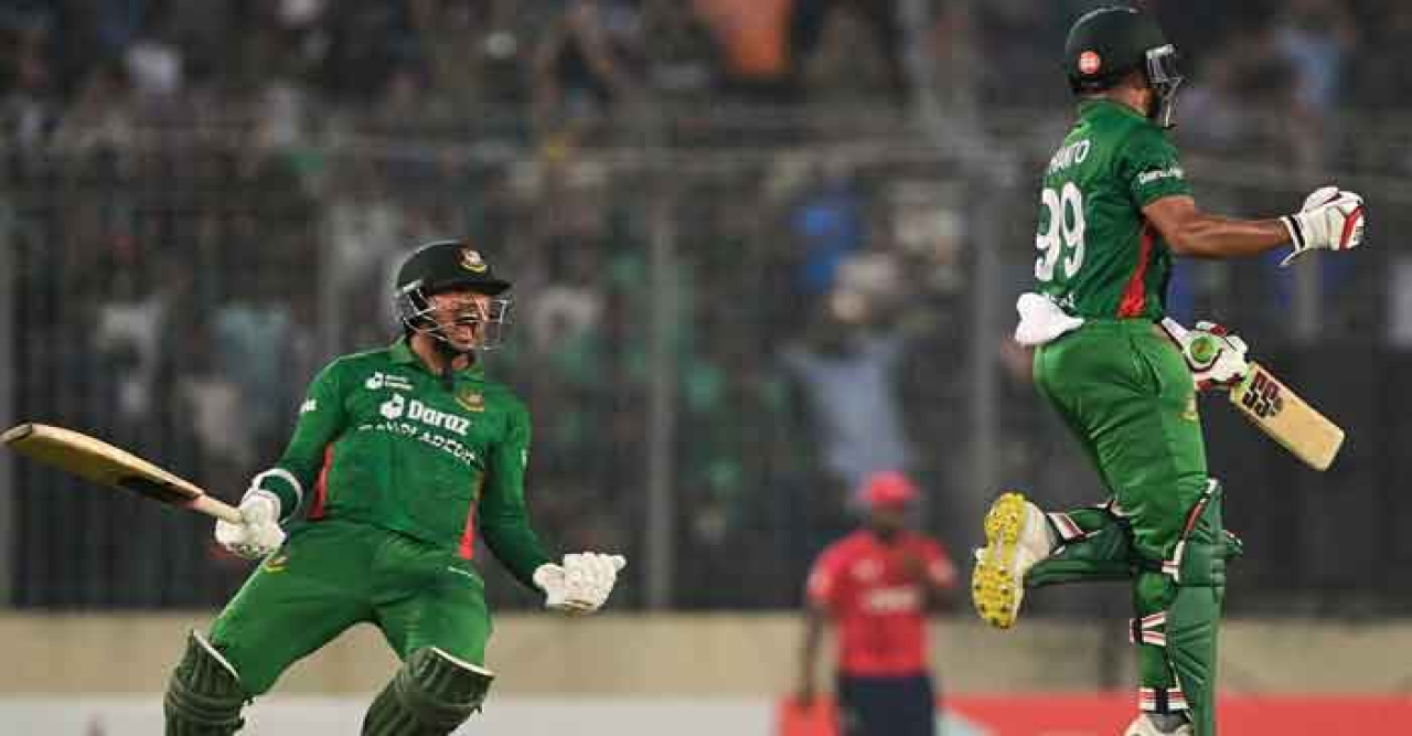 বিশ্বচ্যাম্পিয়নদের উড়িয়ে ঐতিহাসিক সিরিজ জয়