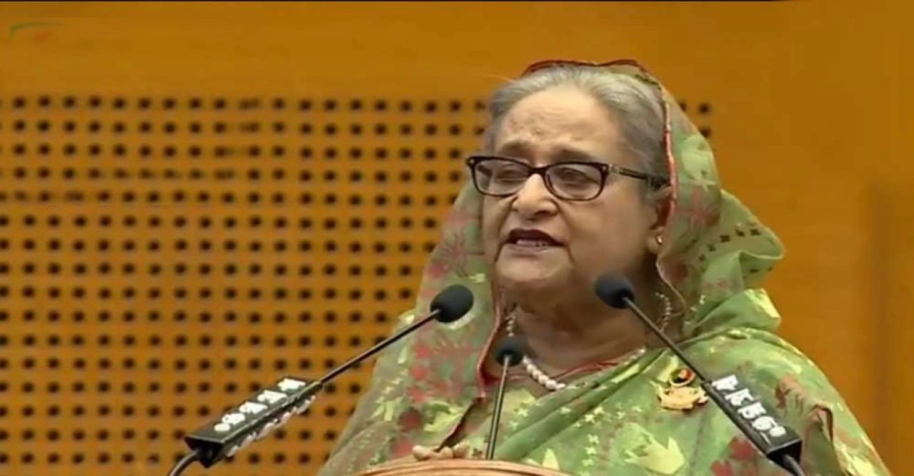 বিদেশিদের কাছে নালিশ করে লাভ হবে না: প্রধানমন্ত্রী