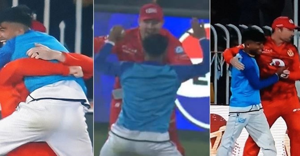 পিএসএলে বলবয়ের সাথে ছক্কা উদযাপন ফিল্ডারের!