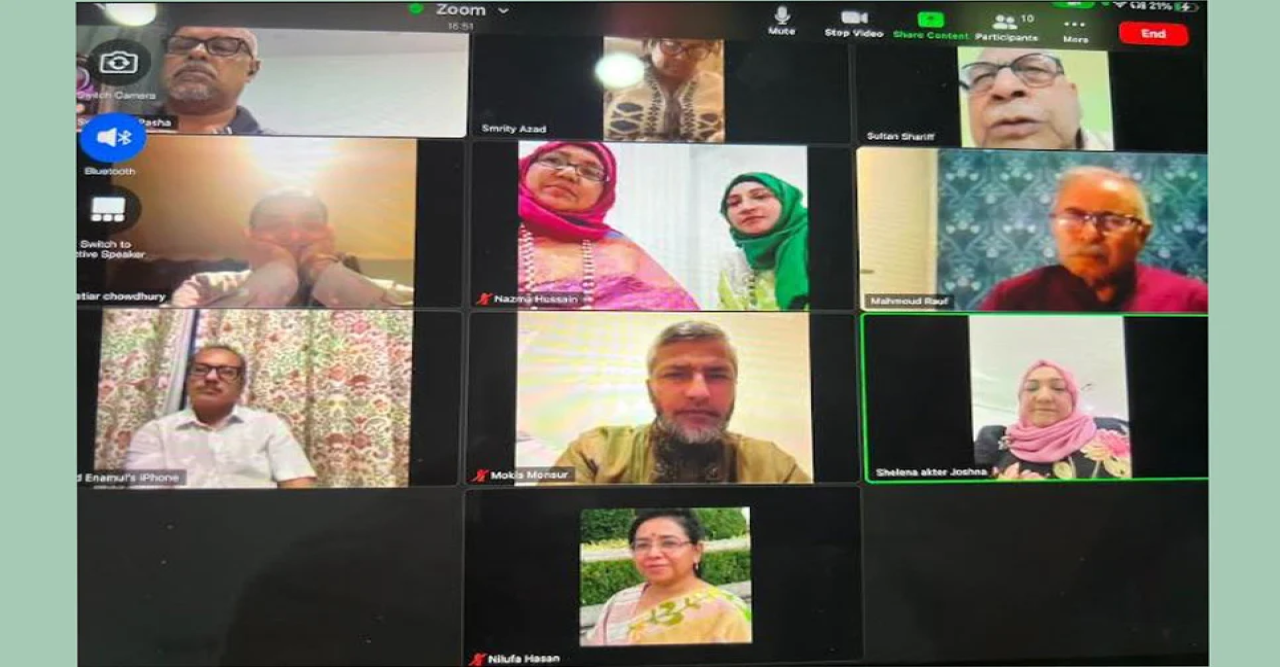 ২৯তম প্রয়ান দিবসে লন্ডনে জাহানারা ইমামের প্রতি শ্রদ্ধা