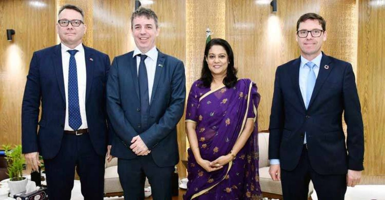 রিজওয়ানা হাসানের সঙ্গে সুইডেন-নরওয়েসহ তিন দেশের কূটনীতিকের বৈঠক