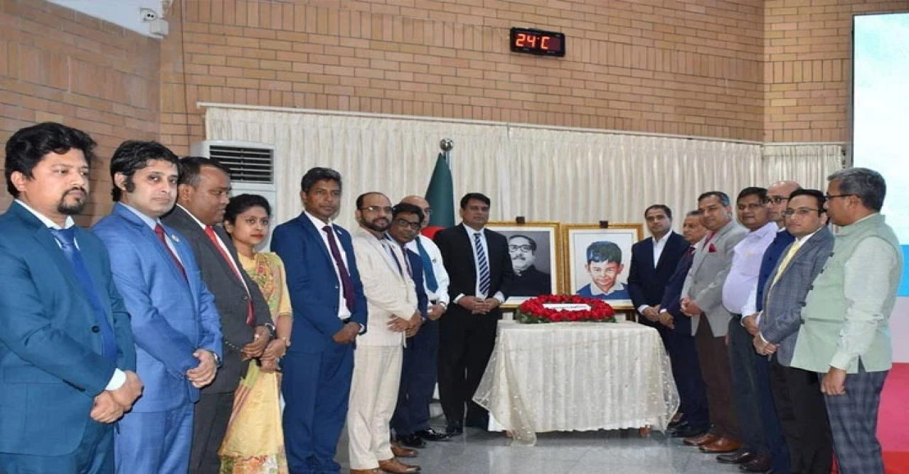 নয়াদিল্লিতে বাংলাদেশ হাই কমিশনে শেখ রাসেল দিবস উদযাপন