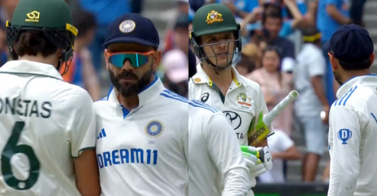 ১৯ বছরের কনস্টাসকে ধাক্কা দিয়ে সমালোচনার মুখে ৩৬ বয়সী কোহলি