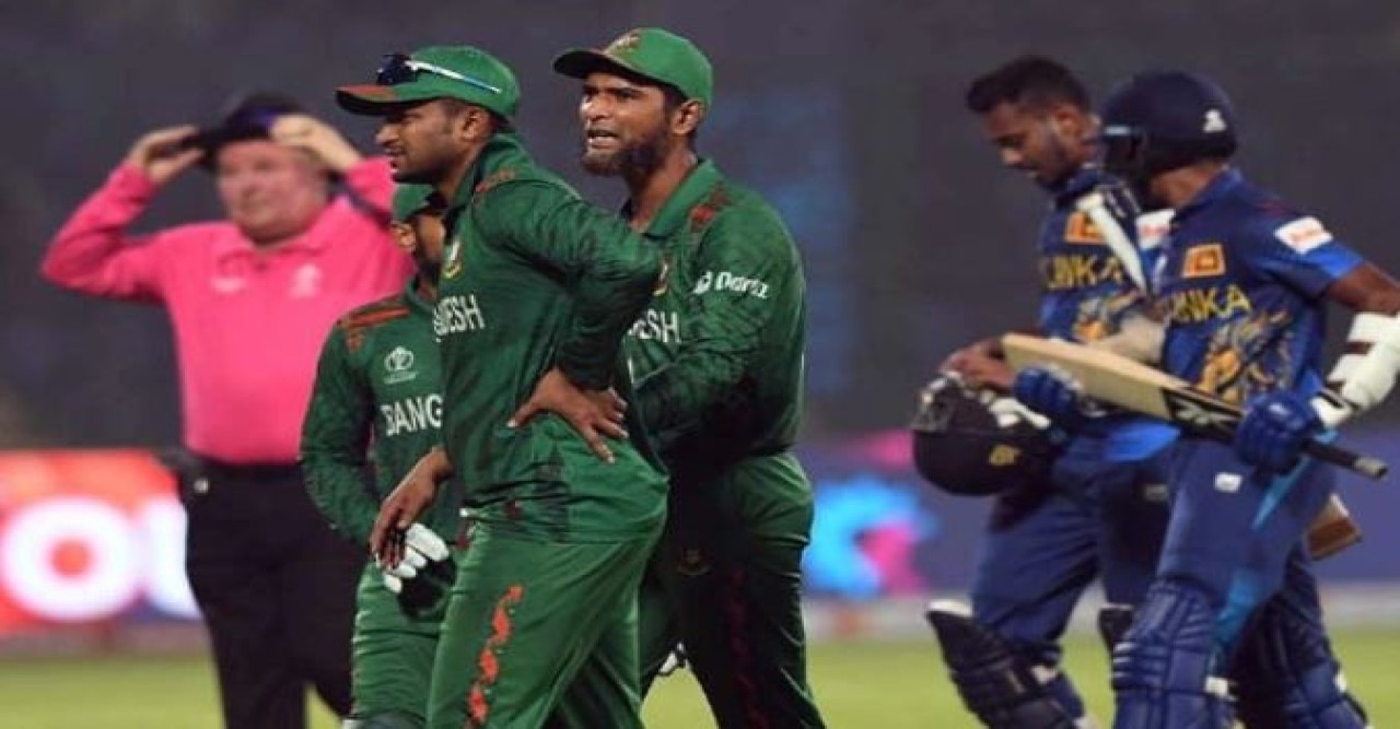 সাকিবের কাছে ‘যুদ্ধ’ ম্যাথুজের চোখে ‘কলঙ্ক’