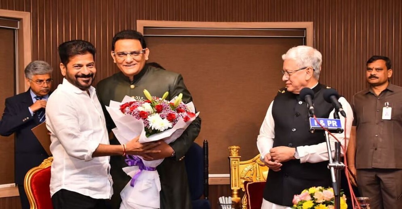 তেলেঙ্গানা রাজ্য সরকারের মন্ত্রী হিসেবে শপথ নিলেন মোহাম্মদ আজহারউদ্দিন