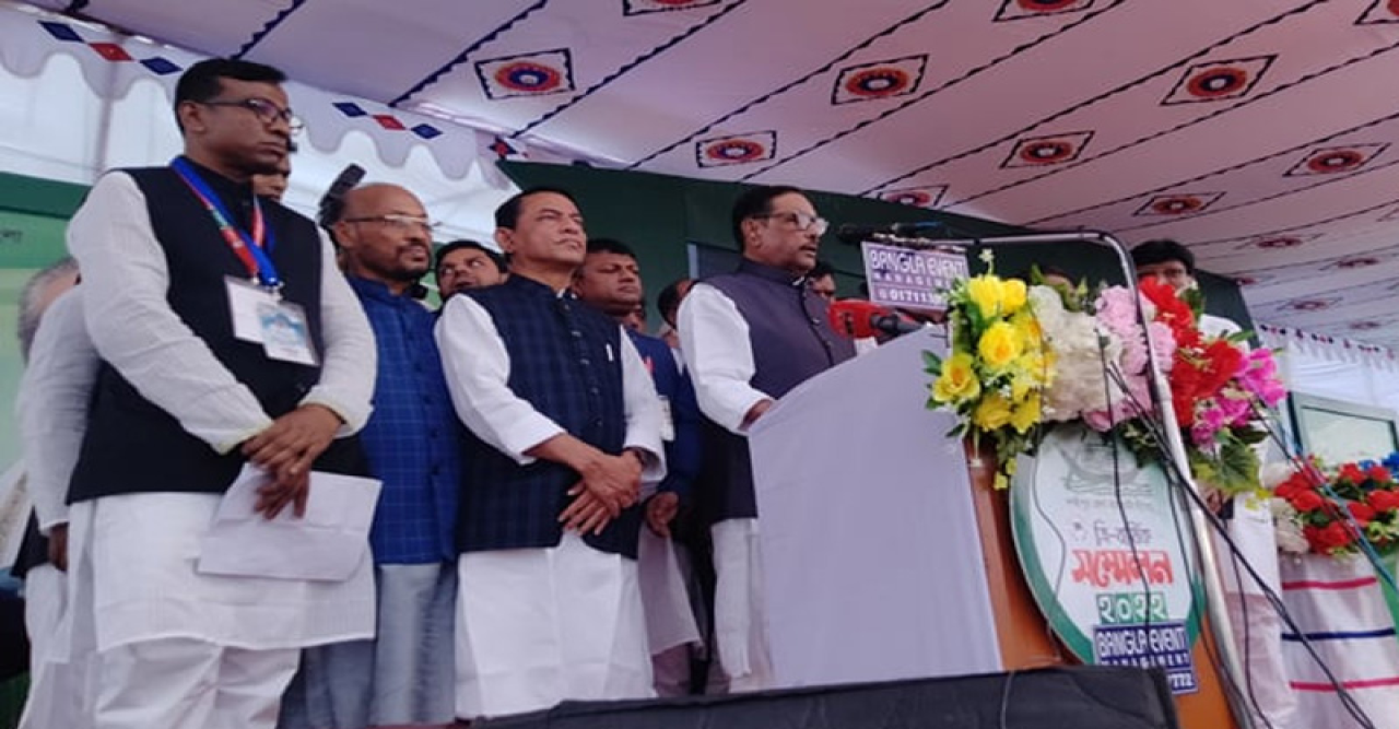 কথায় কথায় মিথ্যা বলেন ফখরুল : ওবায়দুল কাদের