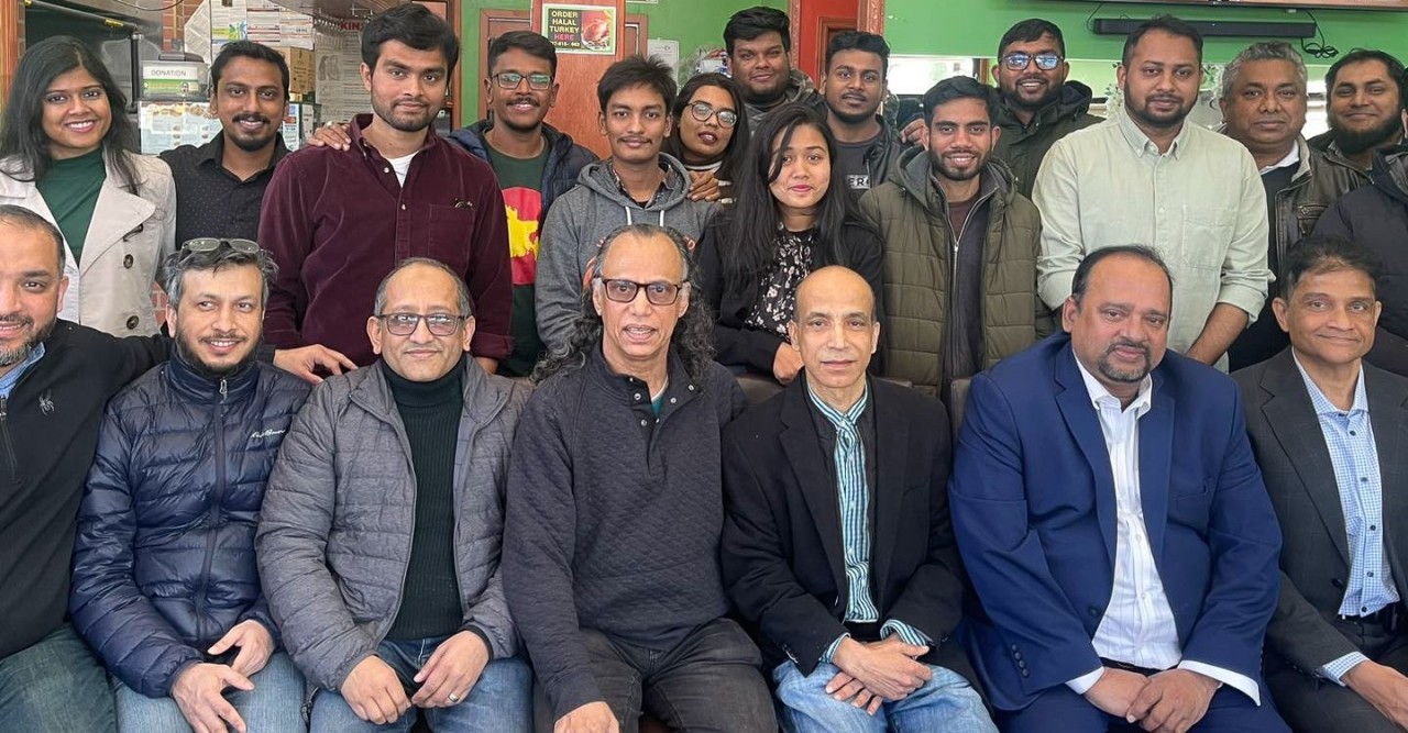 নাসার আমন্ত্রণে সফররত শিক্ষার্থী প্রতিনিধিদের সাথে অপটিমিস্টস-এর সৌজন্য সাক্ষাৎ