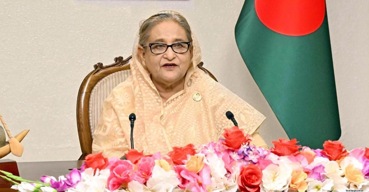 জলবায়ু অর্থায়ন ছাড় করুন, অর্থহীন অস্ত্র প্রতিযোগিতা বন্ধ করুন-প্রধানমন্ত্রী শেখ হাসিনা