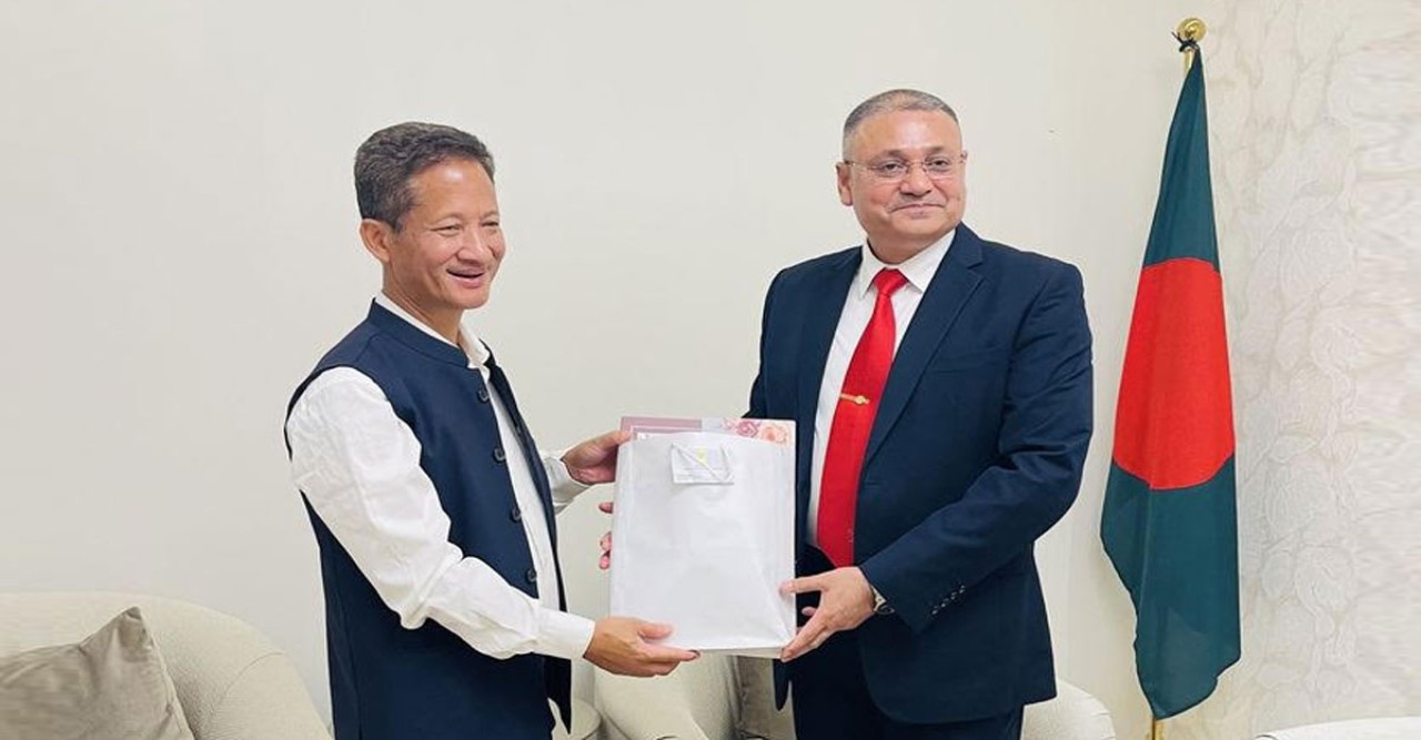 ভারত-ফিলিপিনের রাষ্ট্রদূতের বাংলাদেশ দূতাবাস পরিদর্শন
