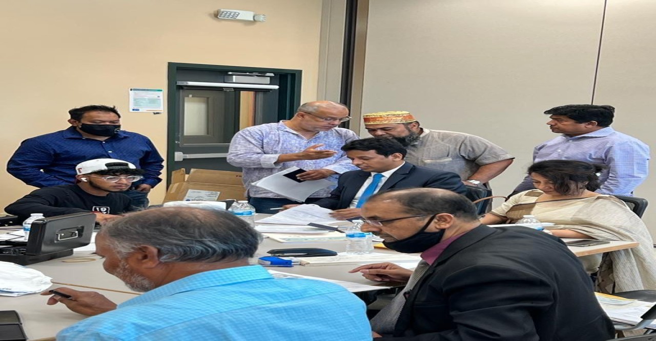 টেক্সাসের ডালাসে মোবাইল কন্সুলার ক্যাম্প অনুষ্ঠিত: বিপুলসংখ্যক সেবাপ্রার্থীর উপস্থিতি