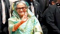 যুক্তরাষ্ট্র সফর শেষে লন্ডনের পথে রওনা হয়েছেন প্রধানমন্ত্রী
