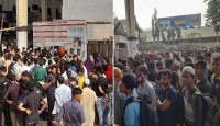 শেষ মুহূর্তে কমলাপুরে স্ট্যান্ডিং টিকিটের জন্য হাহাকার
