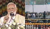 তীব্র ক্ষোভ বিরোধীদের রক্তে ভাসছে দিল্লি, বিদেশ সফরে মোদি