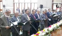 শপথ নিলেন জাতীয় পার্টির সংসদ সদস্যরা