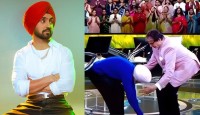 অমিতাভ বচ্চনকে পা ছুঁয়ে প্রণাম করায় দিলজিতকে হুমকি