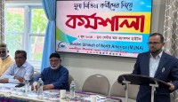 নিউইয়র্কে মুনা মিডিয়া বিভাগের কর্মশালা : বিবেক নির্ভর সাংবাদিকতাই সময়ের দাবী
