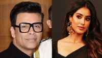 করণ জোহরের গোপন কথায় হতবাক জাহ্নবী