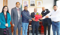 রোমস্থ বাংলাদেশের রাষ্ট্রদূতের সাথে বরগুনা জেলা সমিতির নেতৃবৃন্দের সাক্ষাৎ