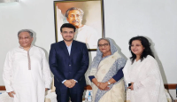 প্রধানমন্ত্রীর সঙ্গে সৌরভ গাঙ্গুলীর সৌজন্য সাক্ষাৎ