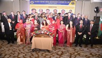 লাগডিয়া বলরুমে নিউইয়র্ক নিউ হরাইজন লায়ন্স ক্লাবের নবনির্বাচিত কমিটির জাঁকজমকপূর্ণ ও বর্ণাঢ্য অভিষেক অনুষ্ঠান সম্পন্ন