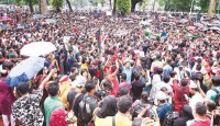 গণমিছিলে বিচ্ছিন্ন সংঘর্ষ, দুজনের মৃত্যু
