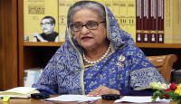 সংবাদ সম্মেলনে প্রধানমন্ত্রী