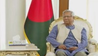 একটা পলাতক দল সর্বাত্মক চেষ্টা করছে অস্থিতিশীল করার জন্য -বিবিসি বাংলাকে ড. মুহাম্মদ ইউনূস