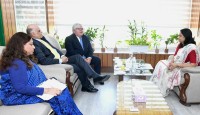 রিজওয়ানা হাসানের সঙ্গে ব্রাজিলের প্রধান বিচারপতির বৈঠক