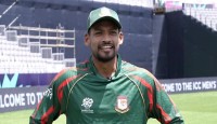 নাসাউ স্টেডিয়ামের পিচের প্রশংসা শান্তর মুখে
