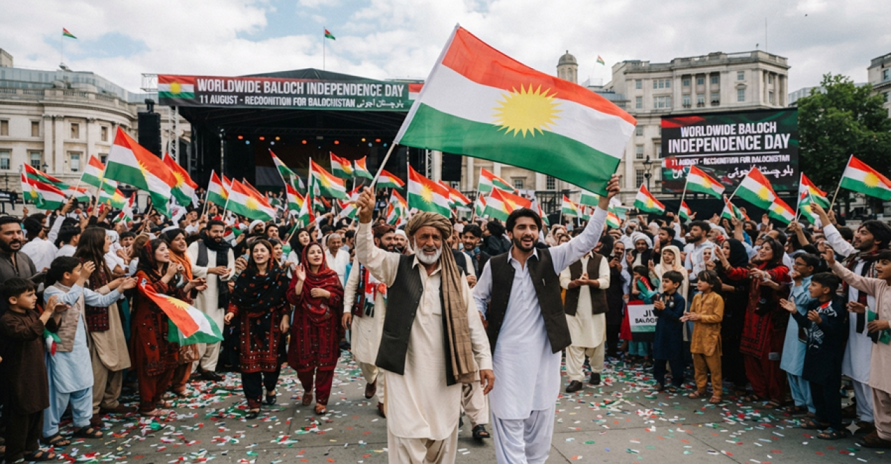 Balochistan Celebrates Independence Day, Demands Strong Sovereignty Recognition on the World Stage
