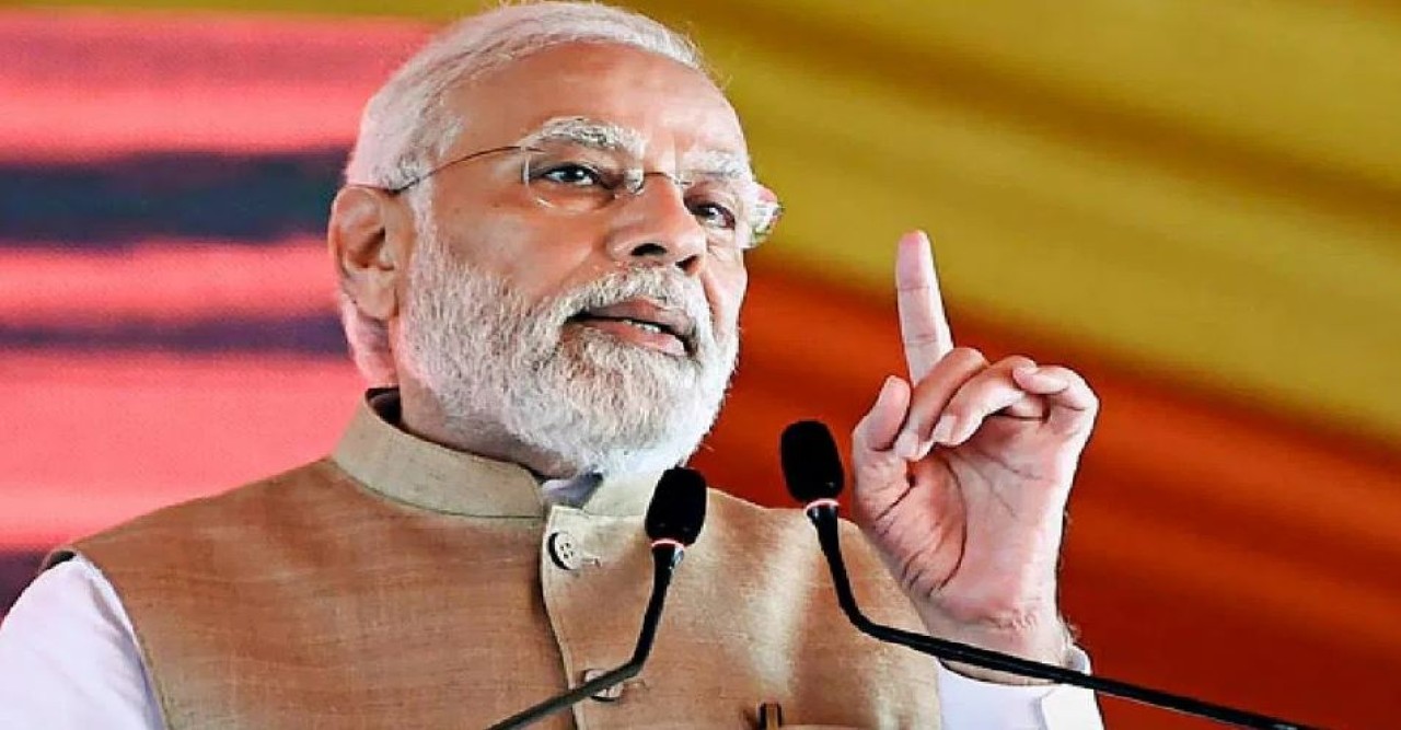 সরকার টাকা পাঠায়, তৃণমূল খেয়ে ফেলে নরেন্দ্র মোদীর অভিযোগ