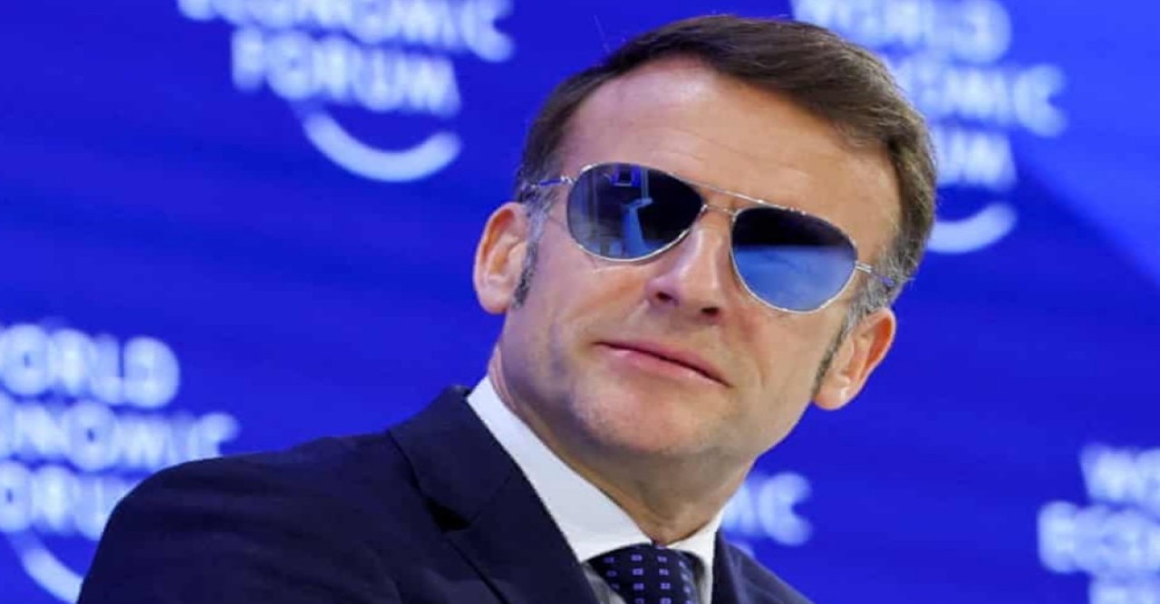 সানগ্লাসে ম্যাখোঁর লুক, কম্পানির শেয়ারে উল্লম্ফন