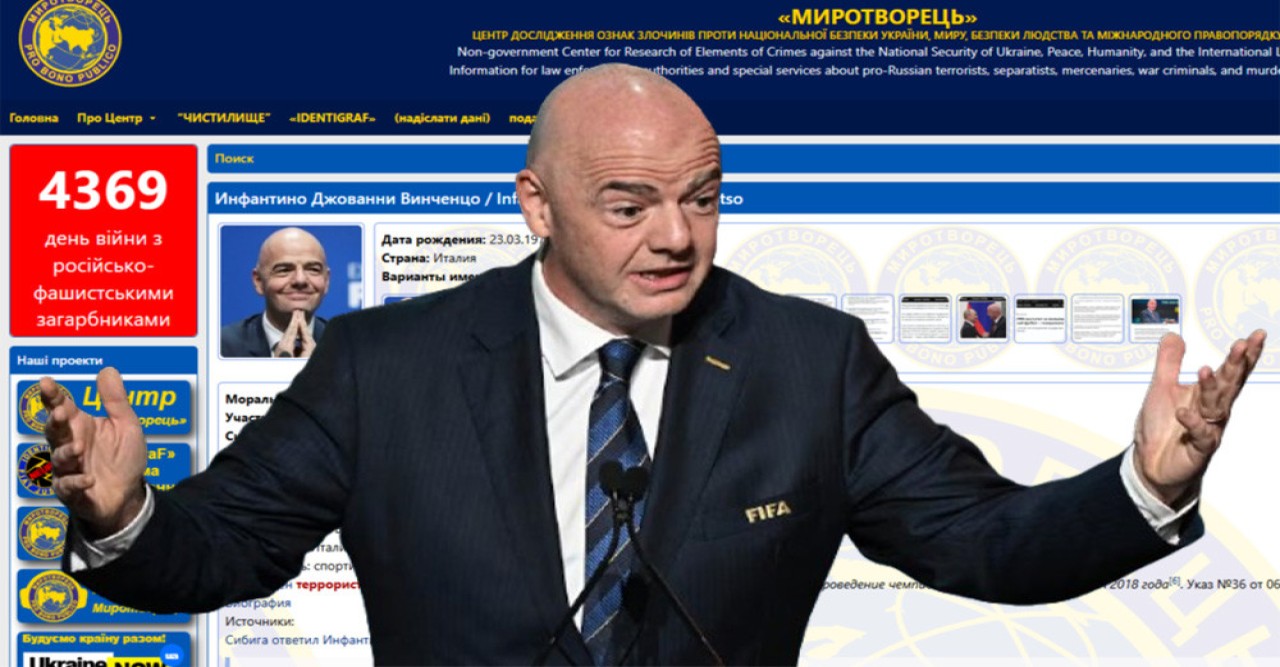 ফিফা সভাপতিকে ‘হত্যার তালিকায়’ অন্তর্ভুক্ত করেছে ইউক্রেন!