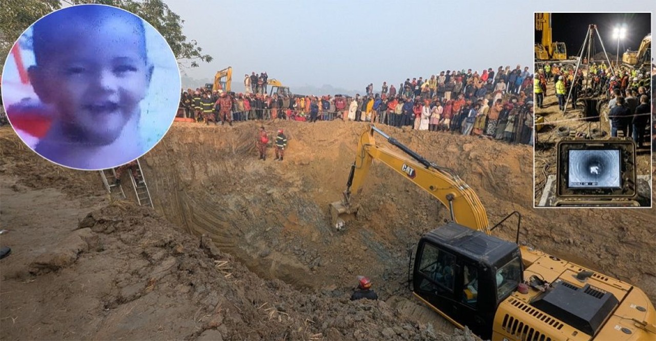 অবশেষে শিশু সাজিদ জীবিত উদ্ধার