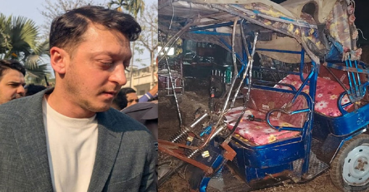 কক্সবাজার থেকে ফেরার পথে দুর্ঘটনার কবলে ওজিলের গাড়িবহর