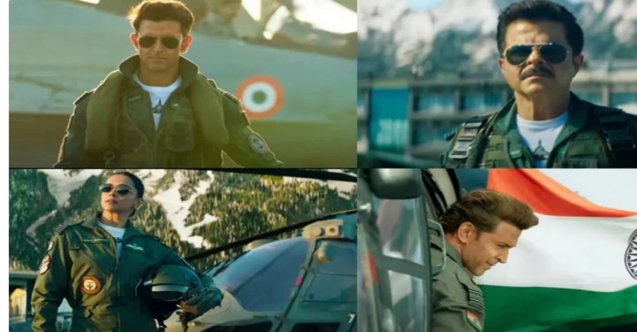 প্রকাশ্যে ‘ফাইটার’ র টিজার, নজর কাড়লেন হৃতিক ও দীপিকার রসায়ন