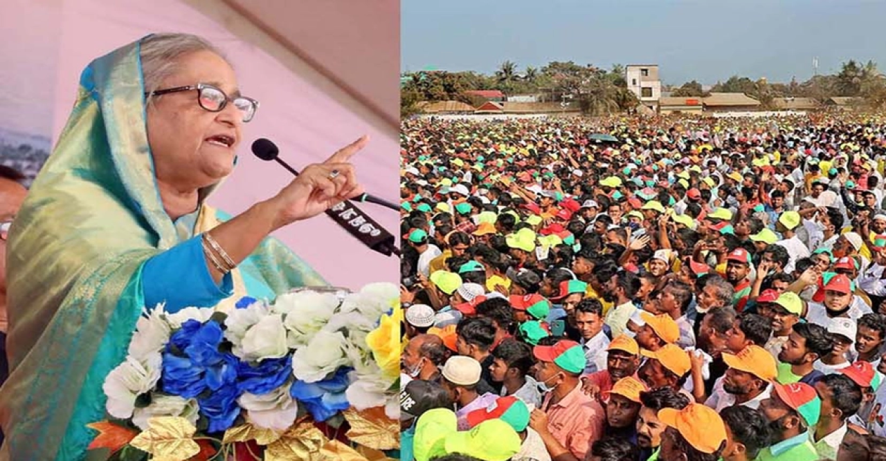 ওয়াদা করুন, আবারও নৌকায় ভোট দেবেন : প্রধানমন্ত্রী