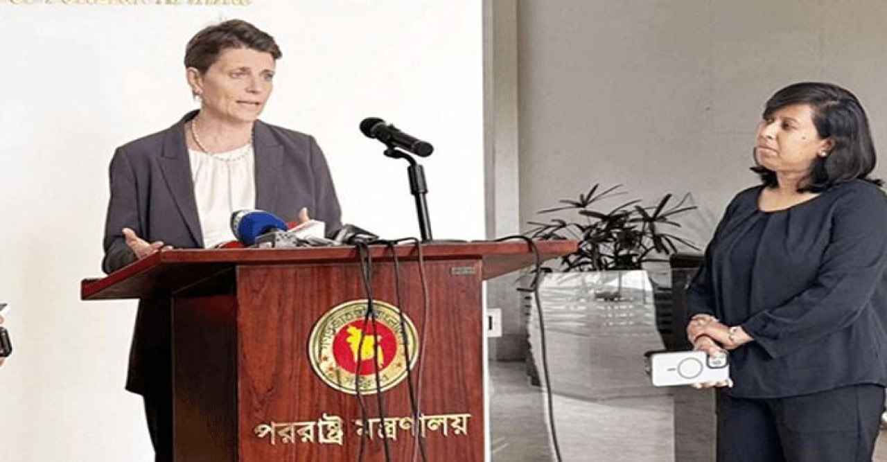 নির্বাচনের তারিখ নির্ধারণ অন্তর্বর্তীকালীন সরকারের রাজনৈতিক সিদ্ধান্ত : গোয়েন লুইস
