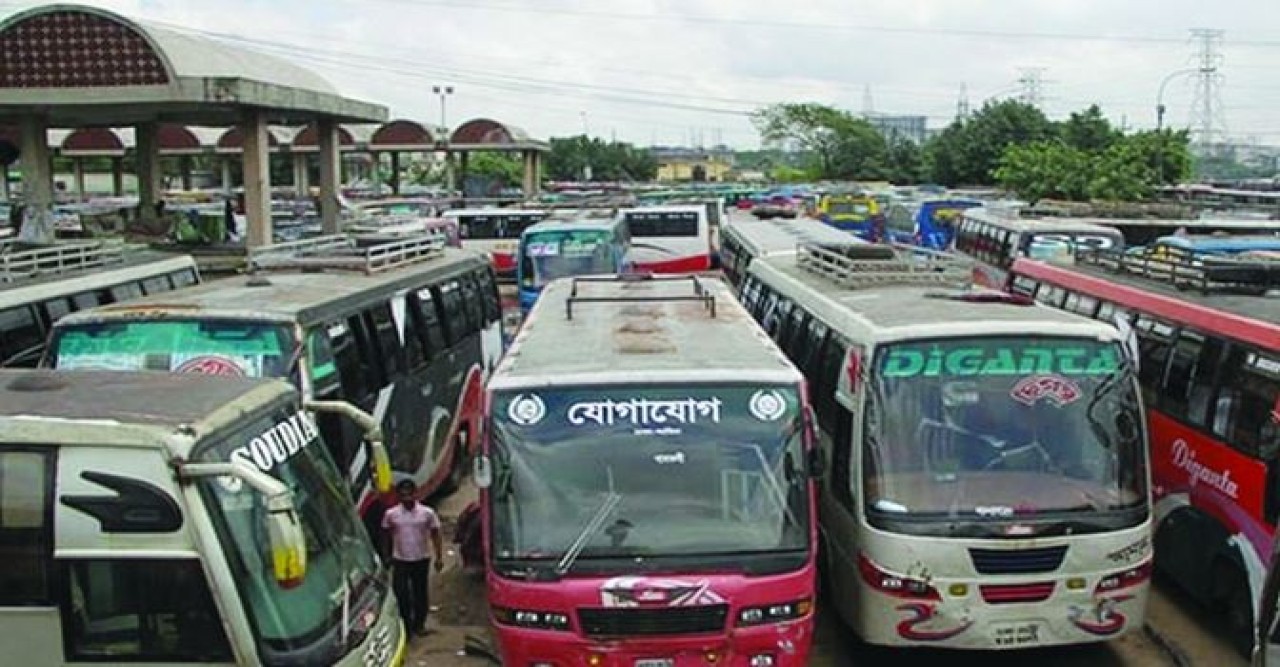 হেমায়েতপুরে যাচ্ছে গাবতলী বাস টার্মিনাল