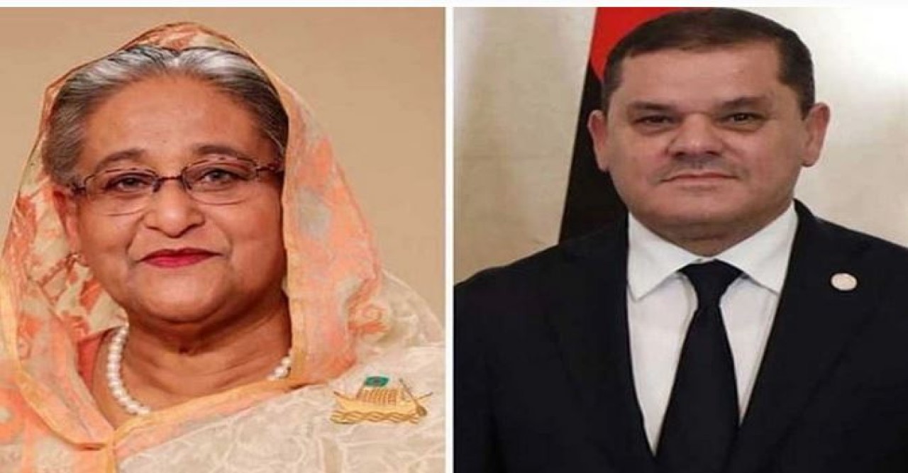 শেখ হাসিনাকে লিবিয়ার প্রধানমন্ত্রীর অভিনন্দন