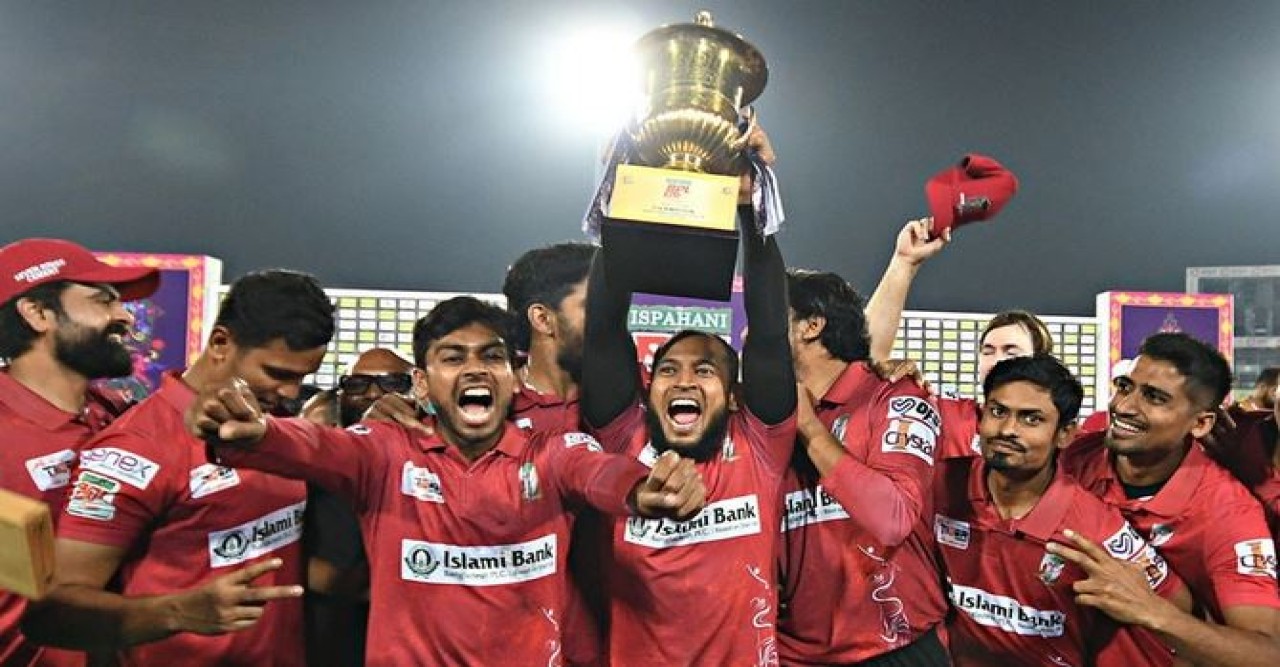 কুমিল্লাকে হারিয়ে বরিশালের প্রথম শিরোপা
