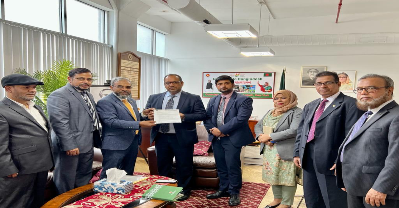 আমেরিকা প্রবাসীদের গুরুত্বপূর্ণ দাবি নিউইয়র্ক কনসুলেট জেনারেলকে লিখিতভাবে অবহিত এনআরবি সেন্টার’র