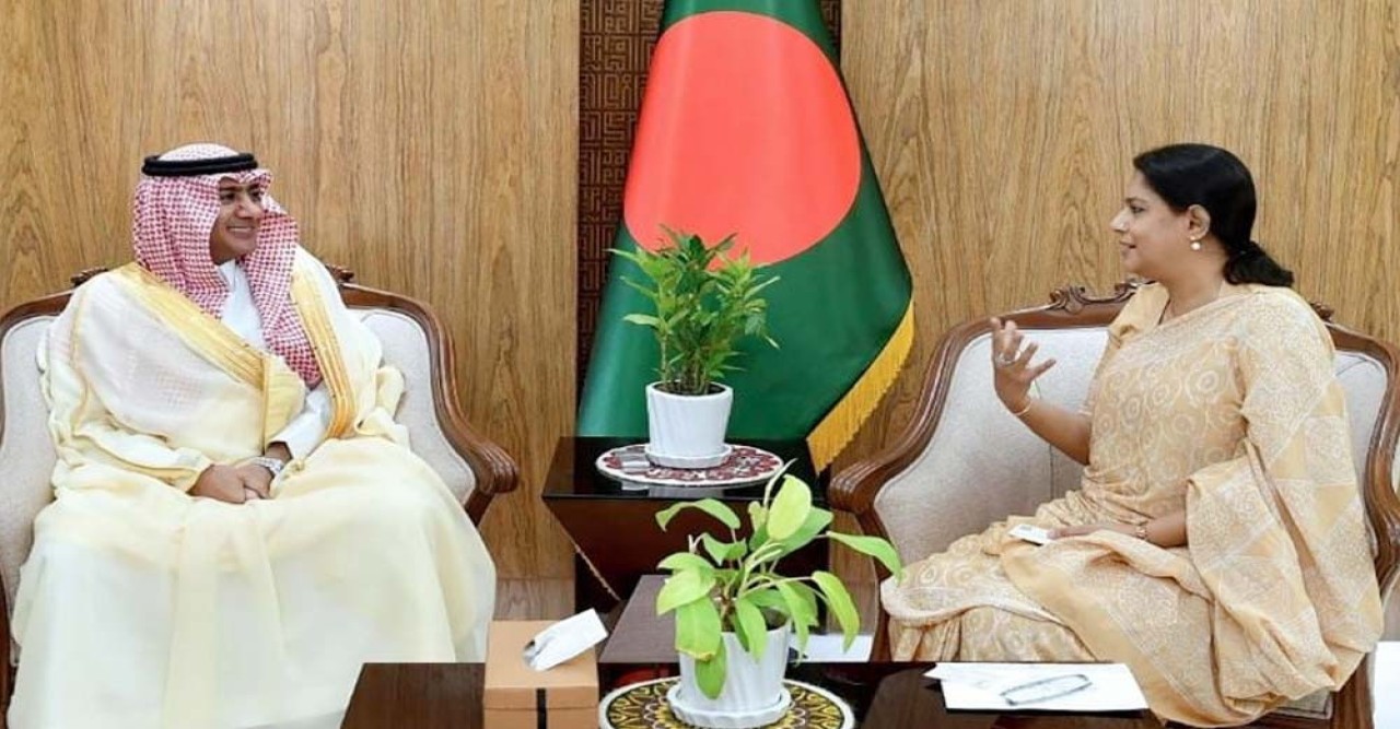 রেইন ওয়াটার হার্ভেস্টিং প্রকল্পে সৌদির সহায়তা চান পরিবেশ উপদেষ্টা