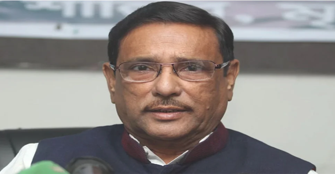 প্রধানমন্ত্রীর বিদেশে চিকিৎসার ব্যাপারে মিথ্যা তথ্য দিয়েছেন মির্জা ফখরুল : ওবায়দুল কাদের