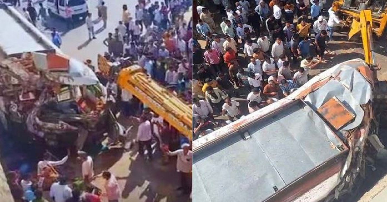 ভারতের রাজস্থানে কালভার্টে যাত্রীবাহী বাসের ধাক্কা, নিহত অন্তত ১২