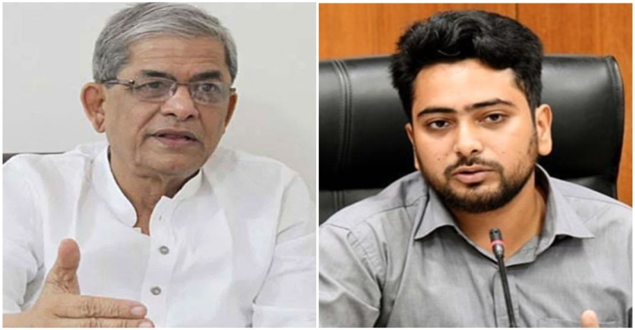 মির্জা ফখরুলের বক্তব্যের সমালোচনা করে যা বললেন নাহিদ ইসলাম