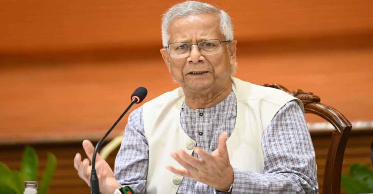 জুলাই সনদ স্বাক্ষর অনুষ্ঠান সরাসরি সম্প্রচারের আহ্বান প্রধান উপদেষ্টার