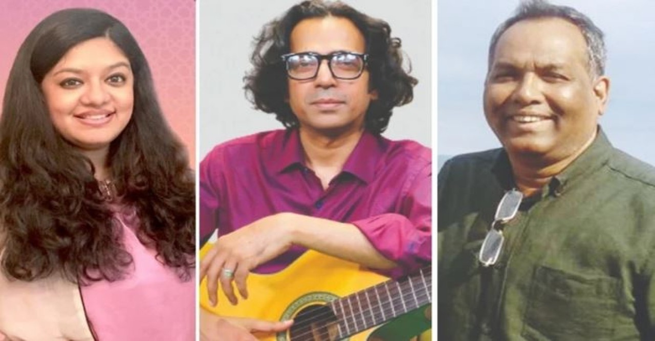 এক মঞ্চে গান শোনাবেন তিন শিল্পী